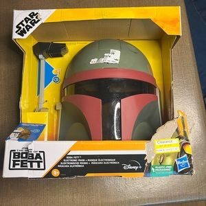 The Book Of Boba Fett Disney helmet w/ box
